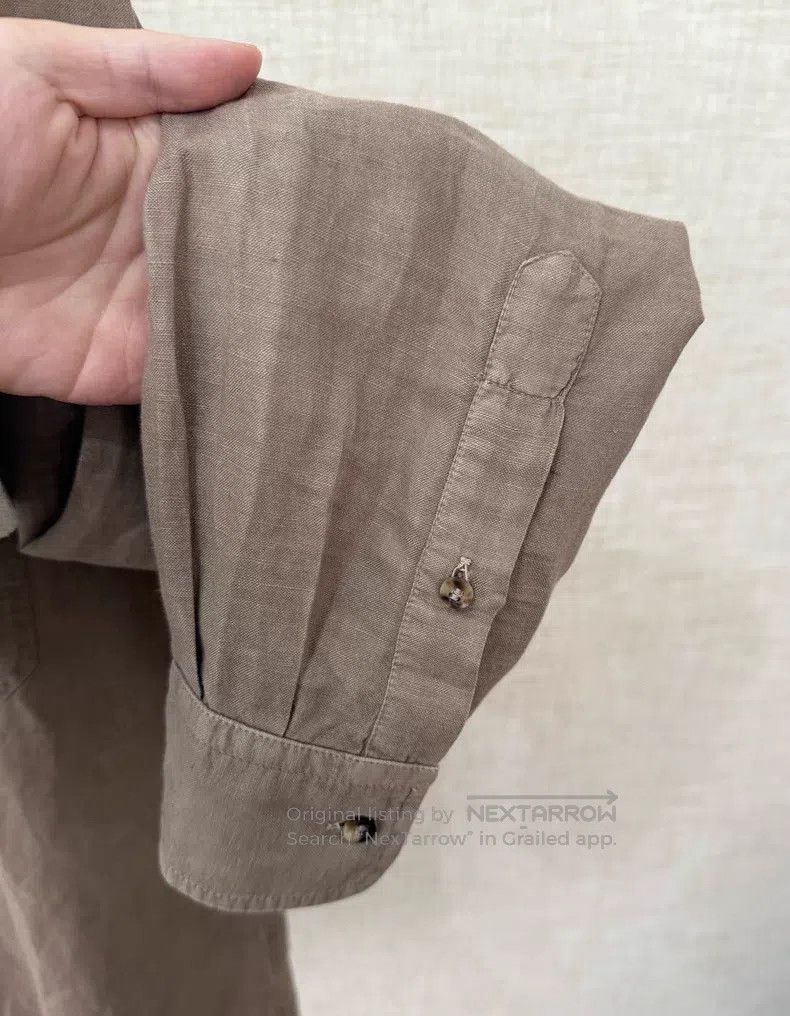 Brunello Cucinelli Brunello Cucinelli Men's Casual Shirt Size US M / EU 48-50 / 2 - 5 Thumbnail