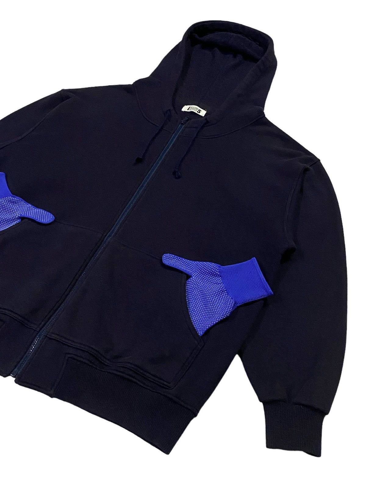 Issey Miyake Vintage Issey Miyake ( I.S ) Big Logo Zip Hoodie Size US M / EU 48-50 / 2 - 20 Thumbnail