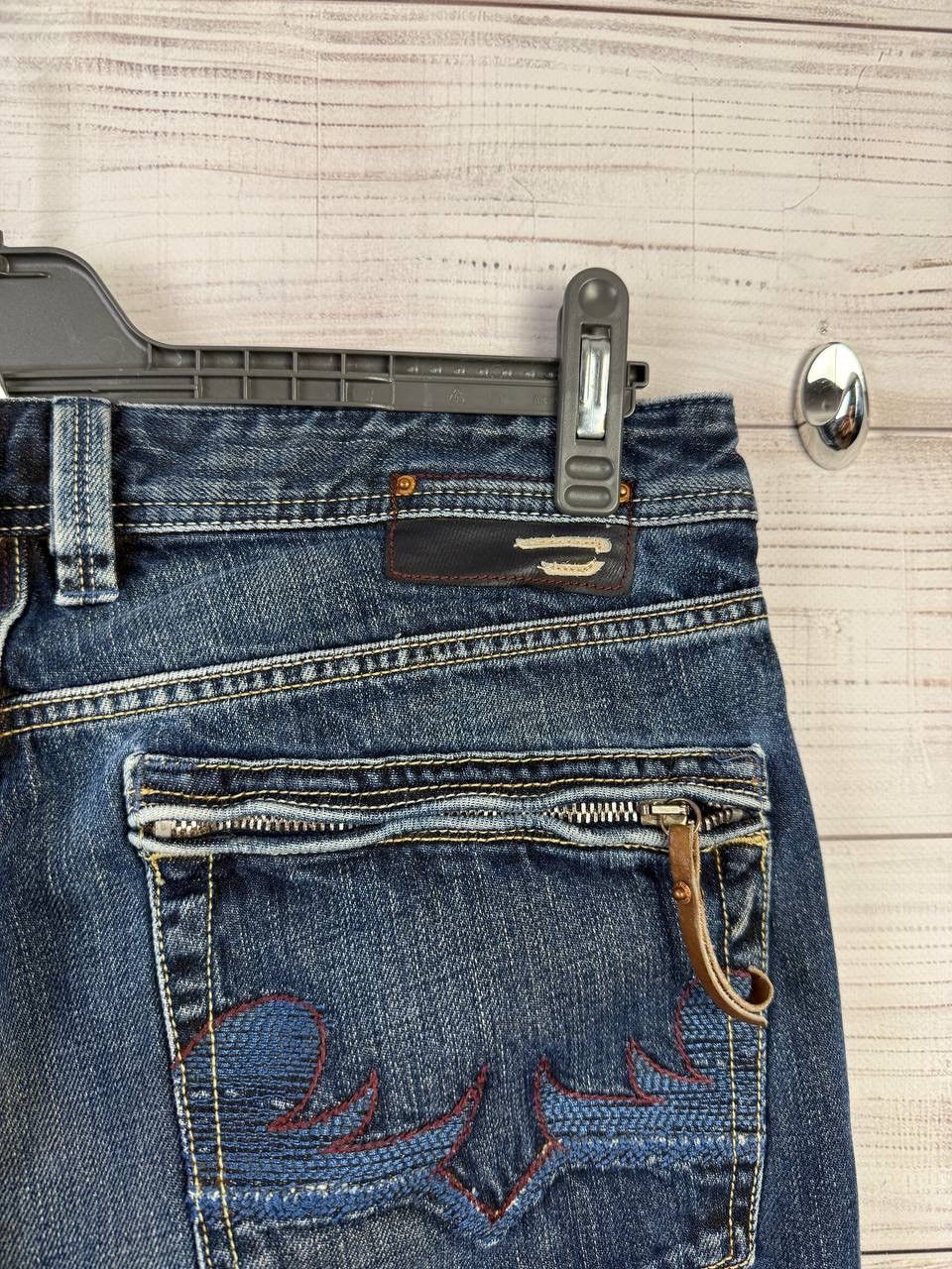 Diesel 🔥Vintage Diesel Jeans Faded Washed Avant Garde Flared Baggy🔥 Size US 34 / EU 50 - 12 Thumbnail