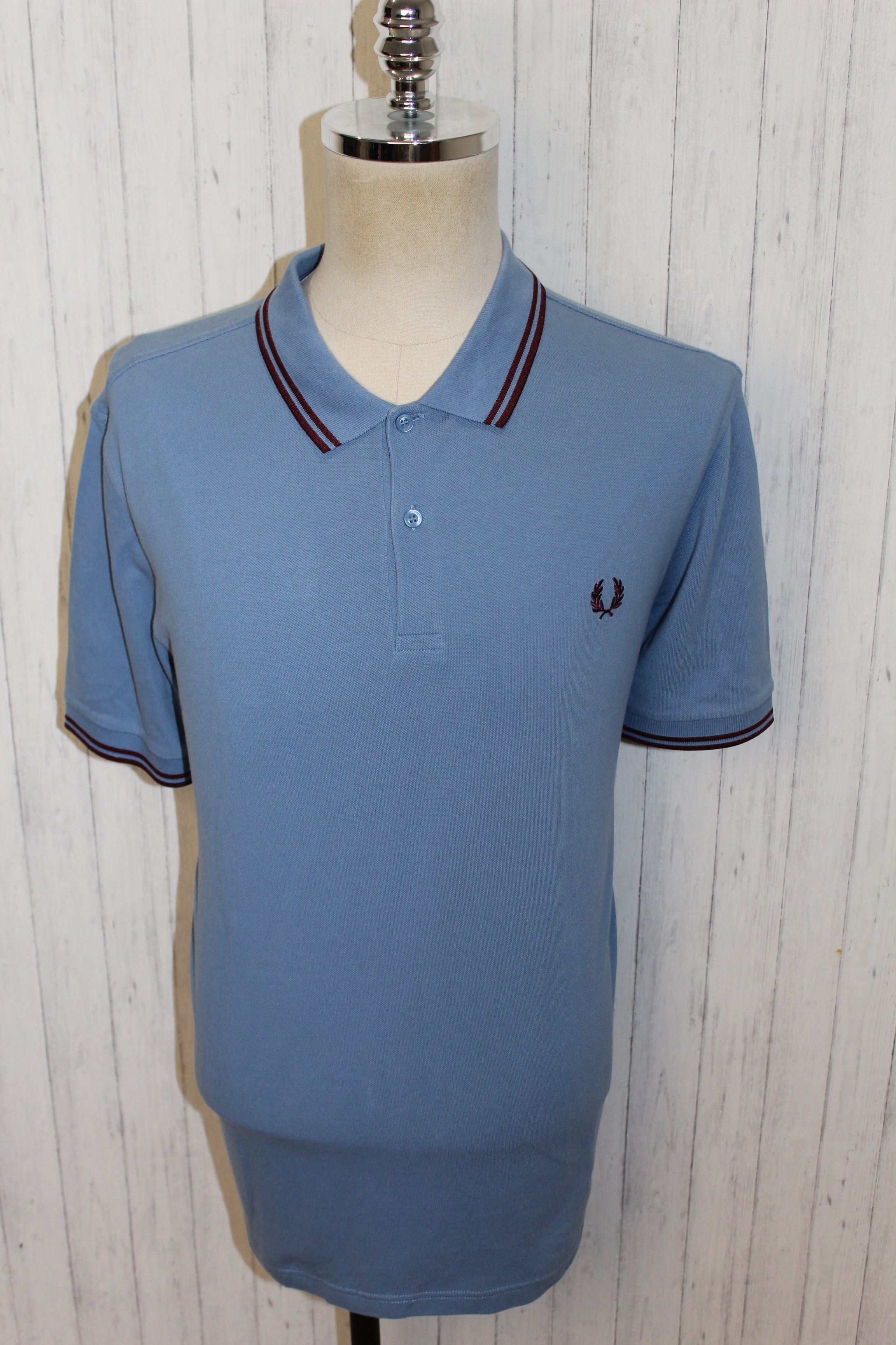 Fred Perry Fred Perry Short Sleeve Blue Polo Shirt Size US XXL / EU 58 / 5 - 3 Thumbnail
