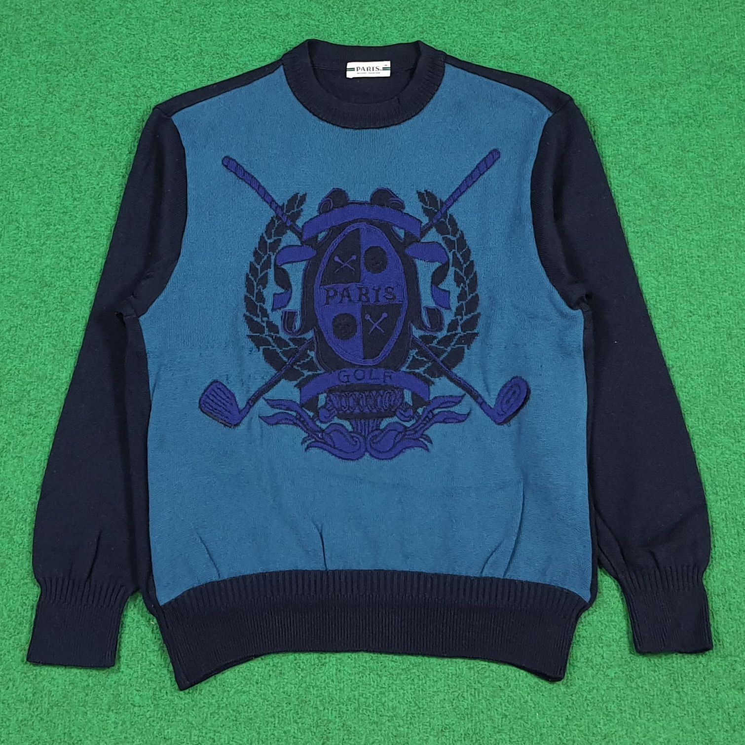 Vintage Vintage PARIS Resort Fashion Golf Wool Knitwear C291N32 Size US S / EU 44-46 / 1 - 1 Thumbnail