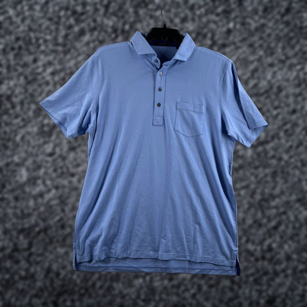 Vintage Greyson Polo Shirt Men XL Blue Short Sleeve Golf Size US XL / EU 56 / 4 - 1 Thumbnail