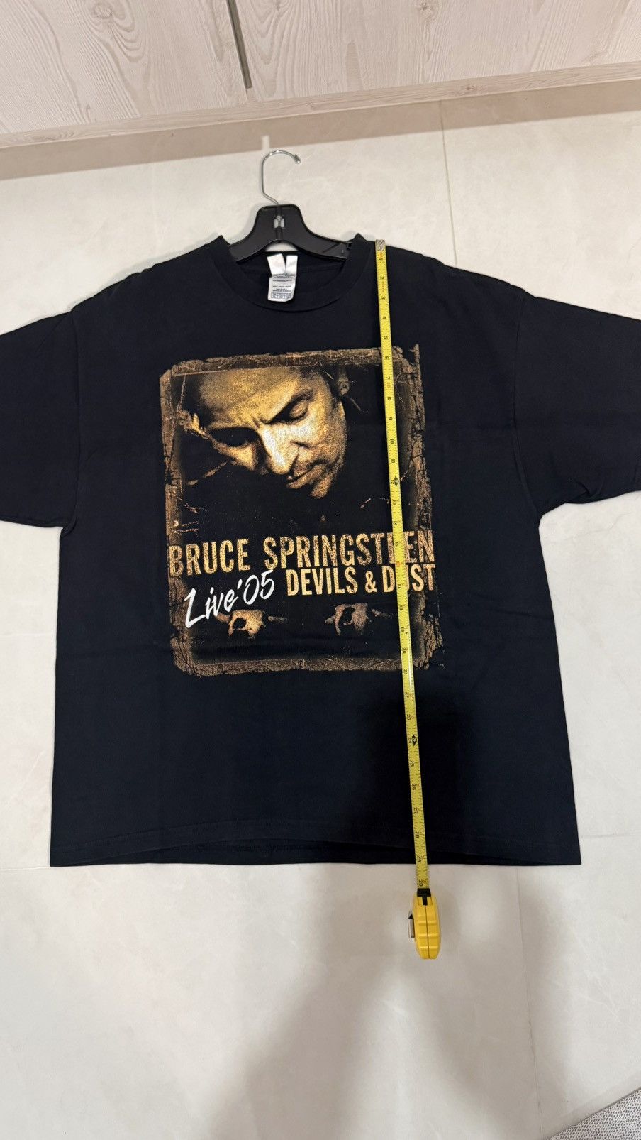 Band Tees 2005 Bruce Springsteen Devils & Dust Concert LIVE '05 Tee XL Size US XL / EU 56 / 4 - 7 Thumbnail