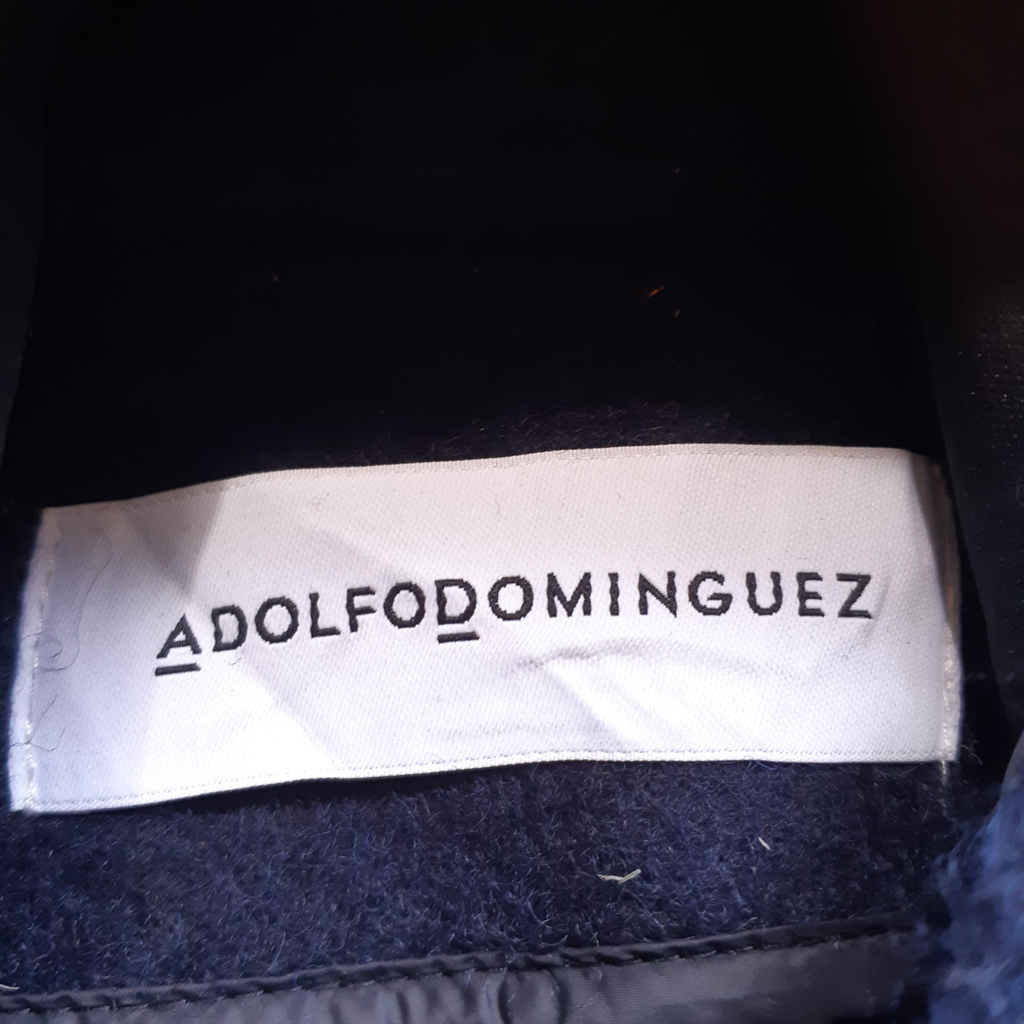 Adolfo Dominguez ADOLFO DOMINGUEZ Hooded Wool Coat Women size Small Navy Size S / US 4 / IT 40 - 10 Thumbnail