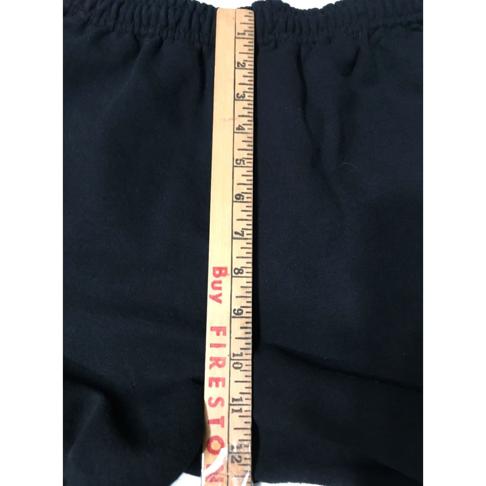 Gildan Vintage ARMY MOM Sweatpants Size small black spell out legs Size 28" / US 6 / IT 42 - 3 Thumbnail