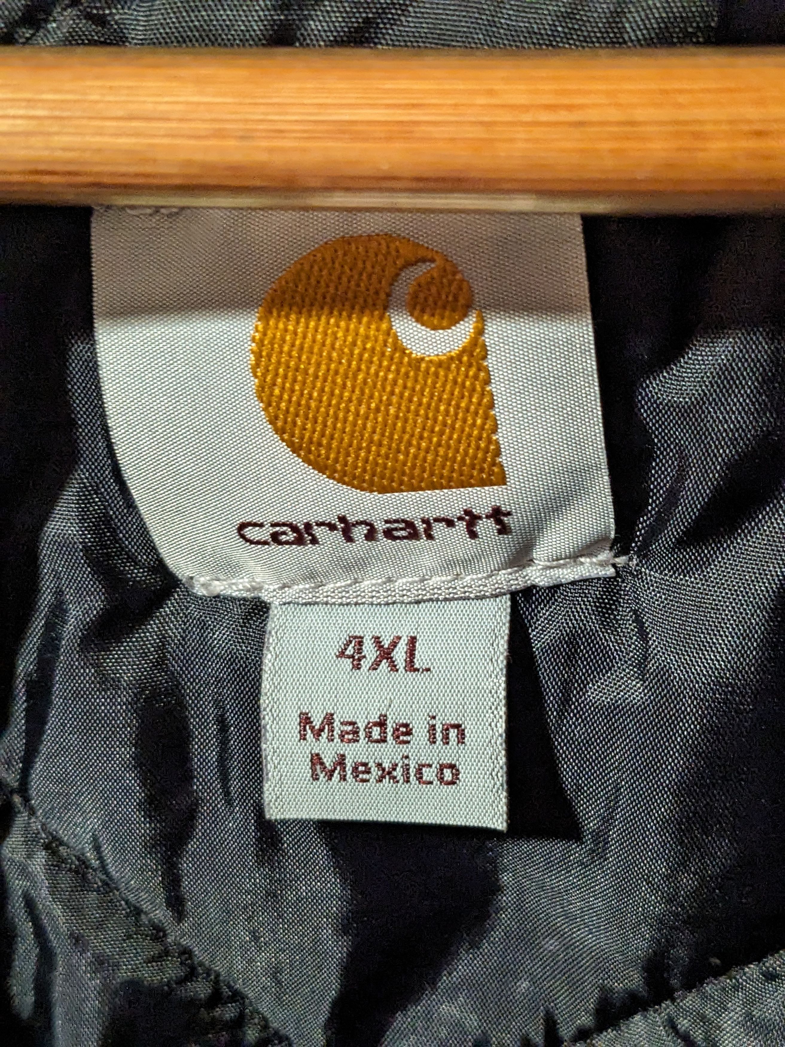 Carhartt × Vintage Carhartt C003-BRN Brown 4X-Large Duck Arctic Lined Coat Size US XXL / EU 58 / 5 - 4 Thumbnail