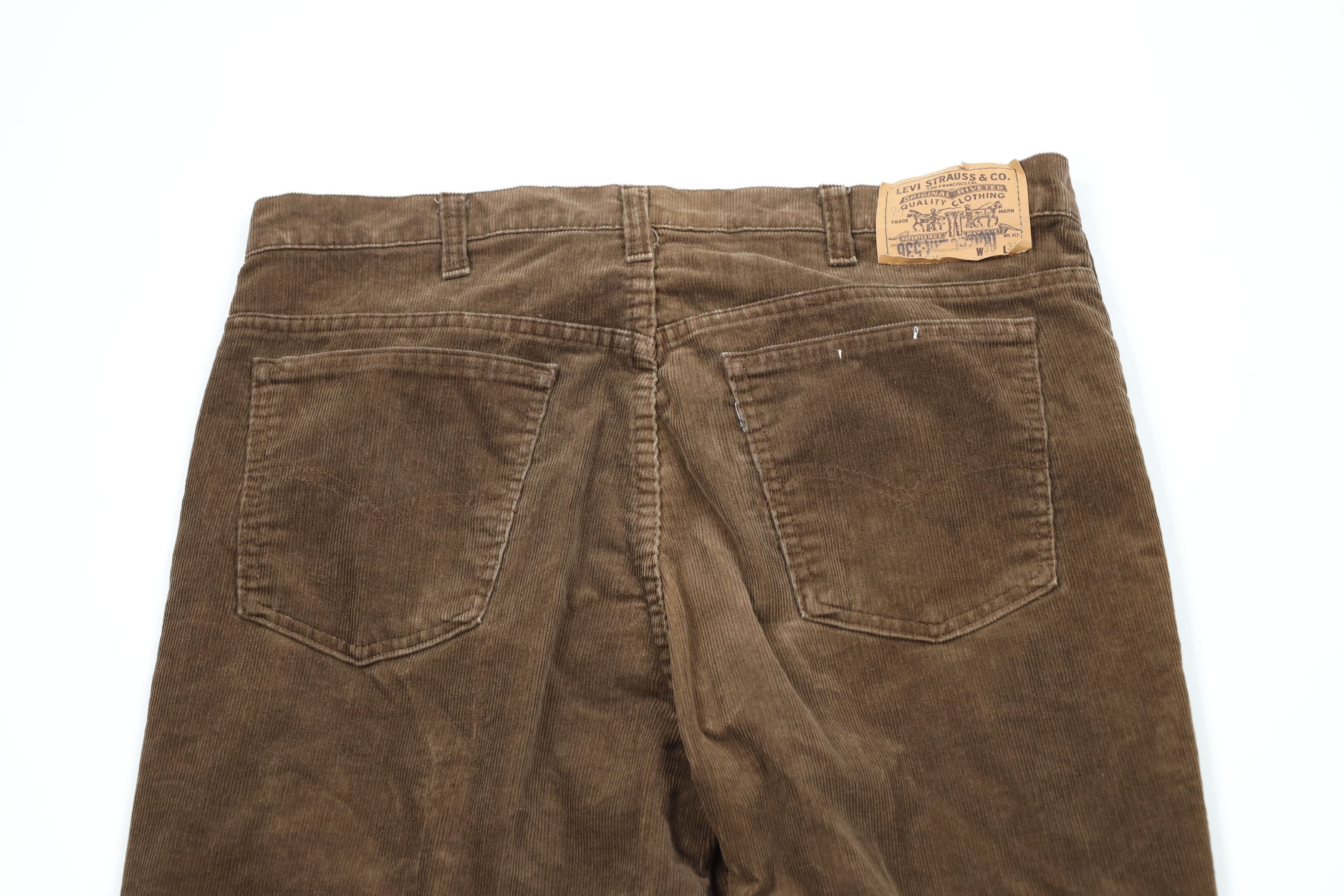 Levi's Vintage 80s Levis 517 Orange Tab Wide Leg Corduroy Pants USA Size US 38 / EU 54 - 11 Thumbnail