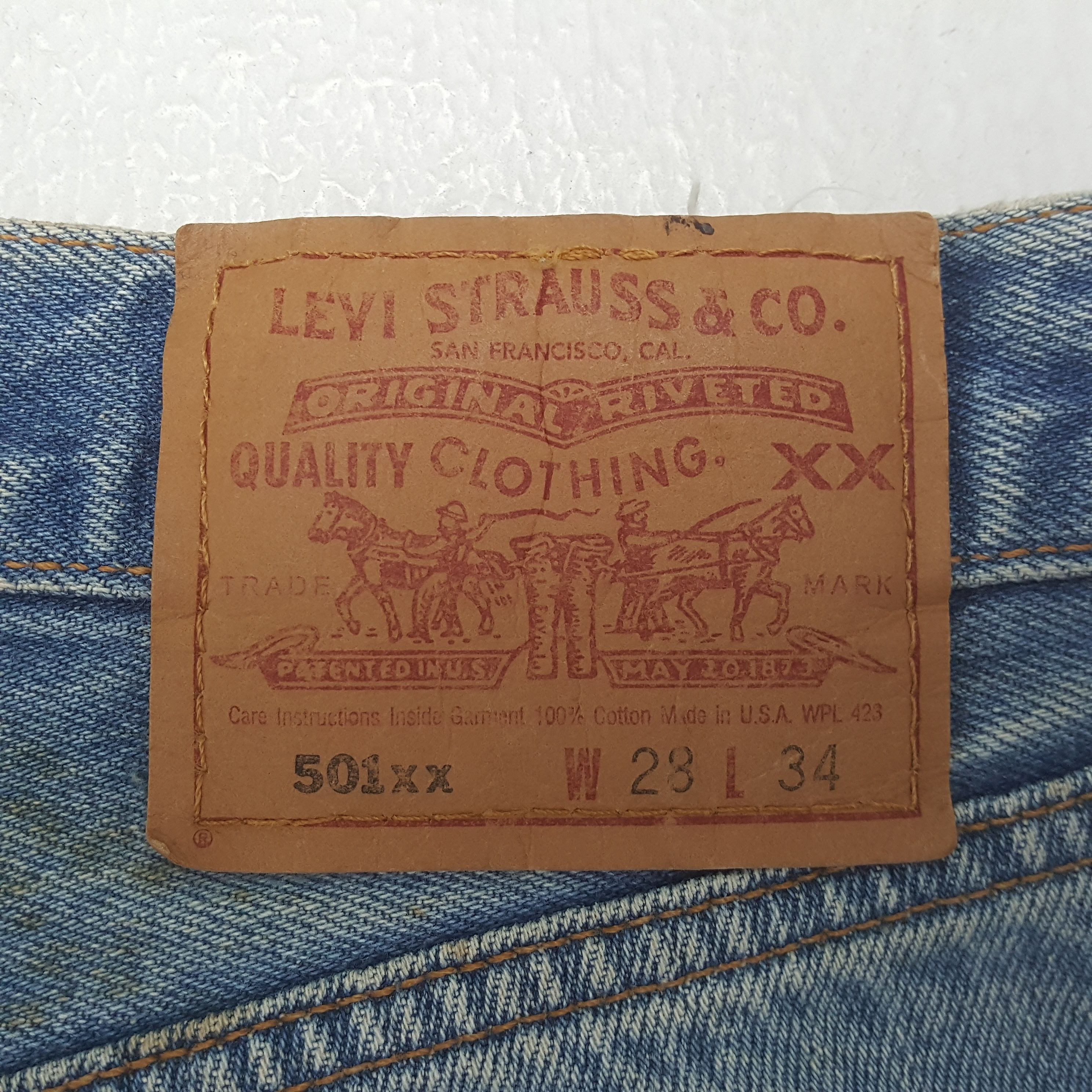 Levi's Vintage Levi's 501 American Style Denim Jeans RR30 Size US 29 - 13 Thumbnail
