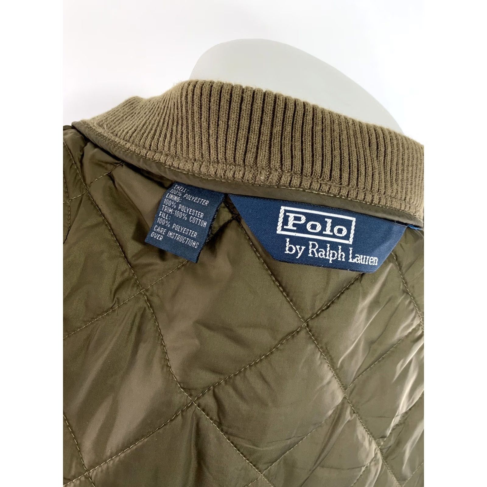 Polo Ralph Lauren Polo Ralph Lauren Quilted Vest SHOuLDER PATCH 4XL Ranch Field Hunting Brown Green Mens Versatile Quilted Vest Size US XXL / EU 58 / 5 - 6 Thumbnail