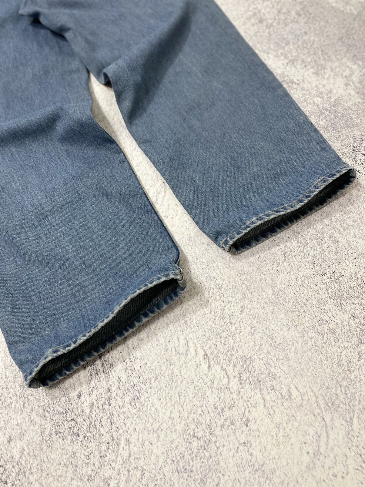 Gap Vintage GAP Jeans Wide Leg Baggy Denim Jeans 33x30 Size US 33 - 6 Thumbnail