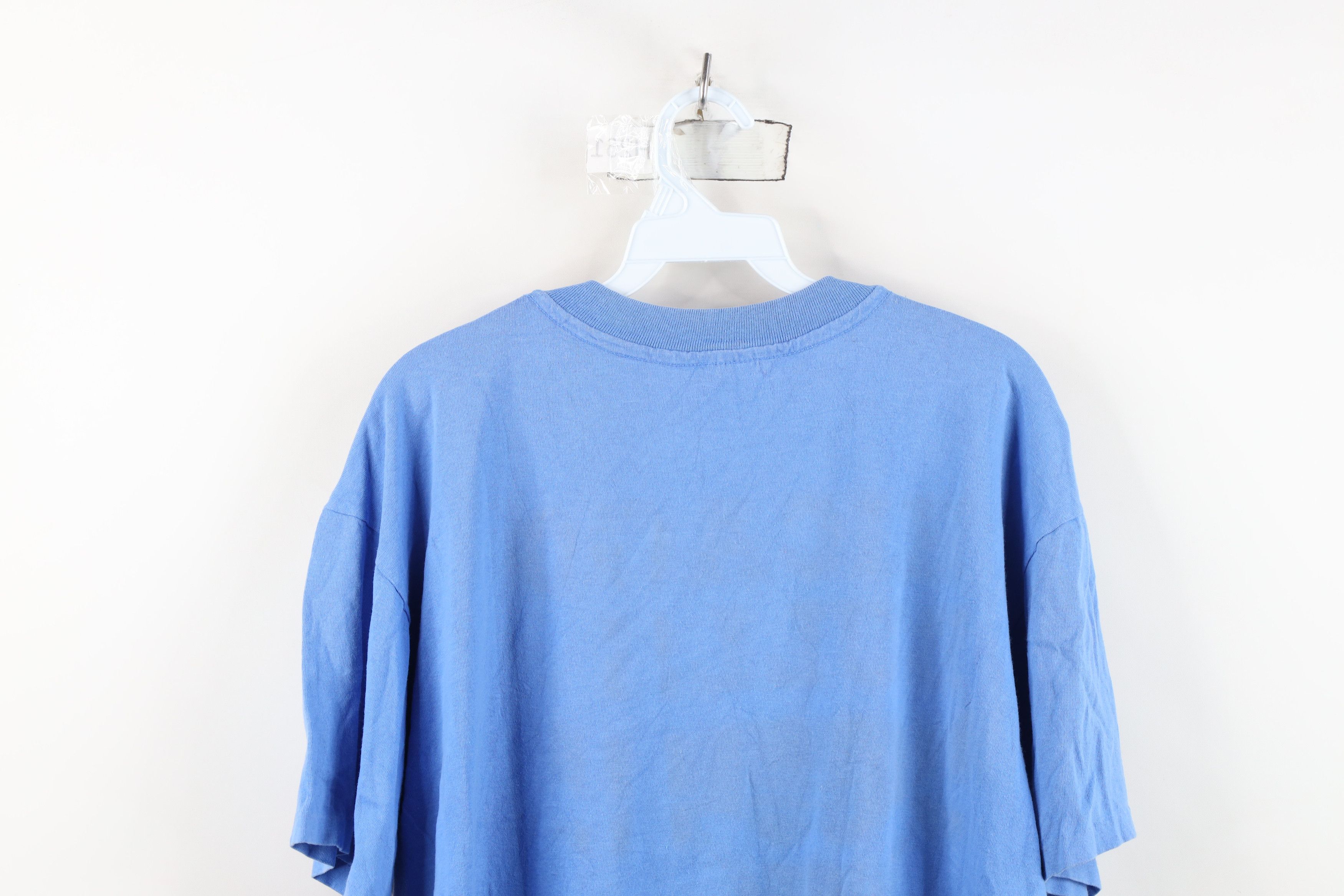 Vintage Vintage 90s Streetwear Ocoee River Rafting T-Shirt Blue USA Size US XL / EU 56 / 4 - 13 Thumbnail