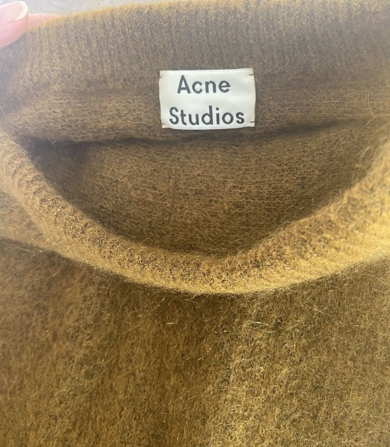 Acne Studios Acne studios Caramel mohair hoodie 2412-Nextarrow Size US XXS / EU 40 - 3 Thumbnail