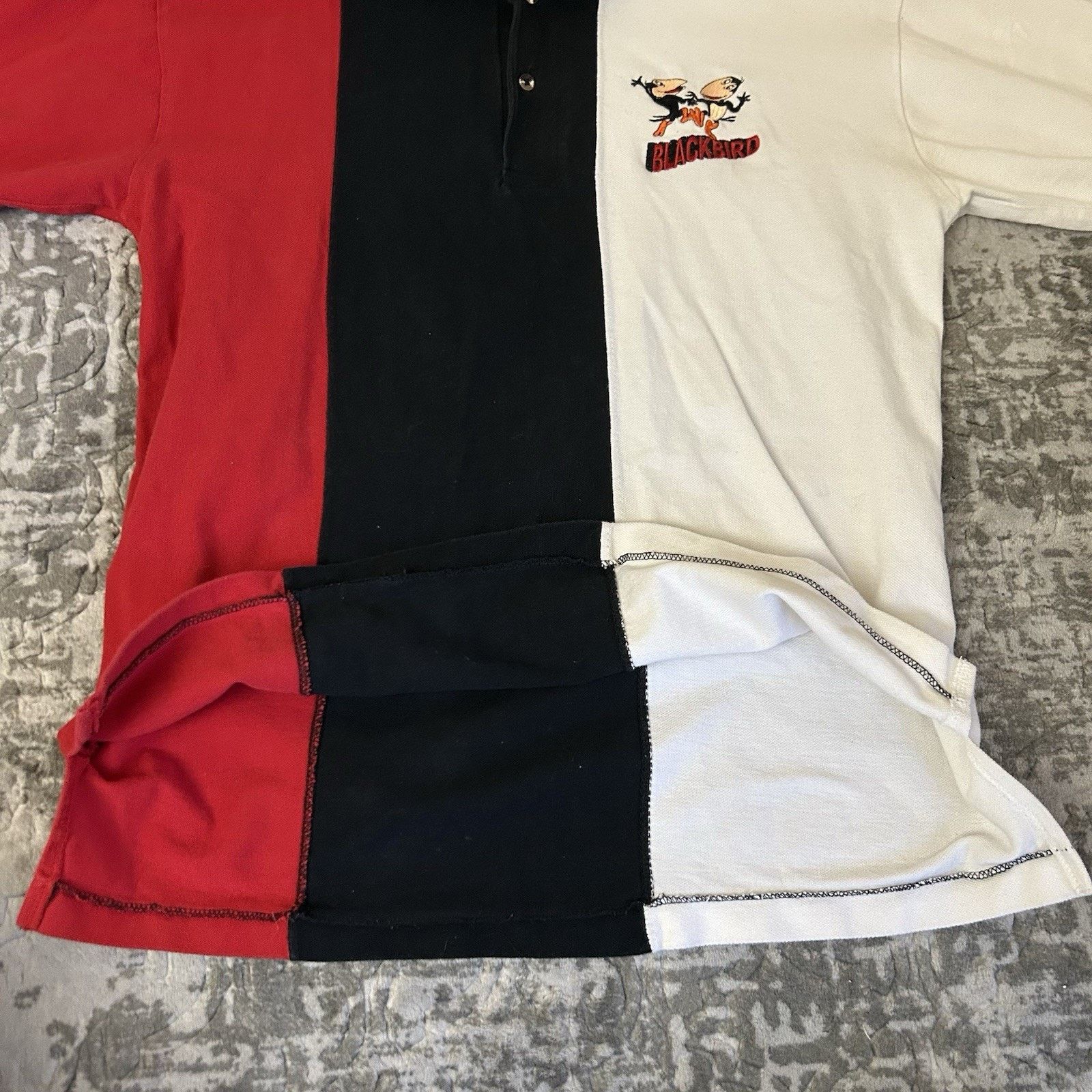 Other Vtg Inner Harbor Blackbird Color Block Polo Shirt Mens Sz M Size US M / EU 48-50 / 2 - 6 Thumbnail