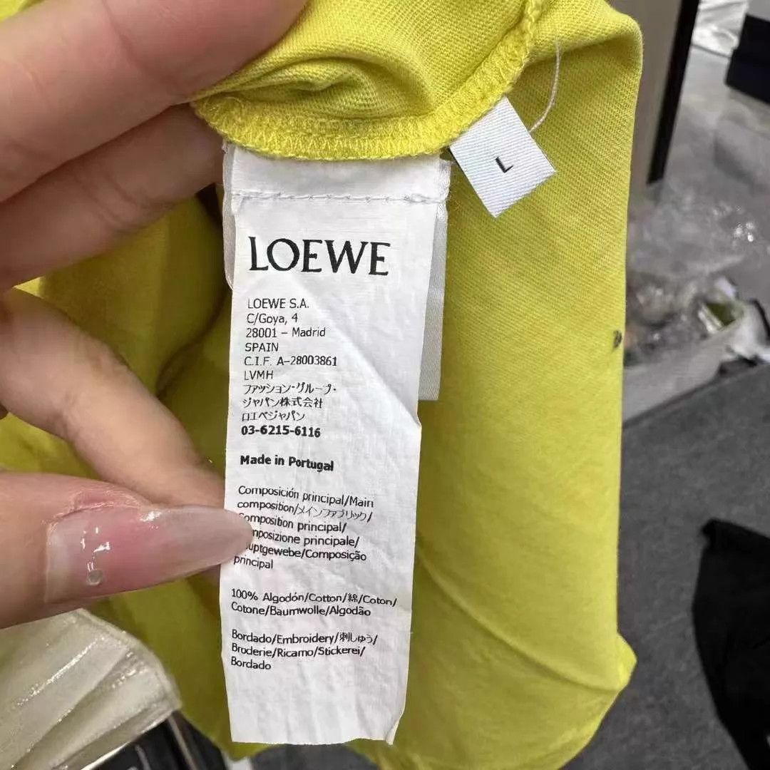 Loewe Loewe 99 New Pocket Logo Short Sleeve Tee L Size L / US 10 / IT 46 - 4 Thumbnail