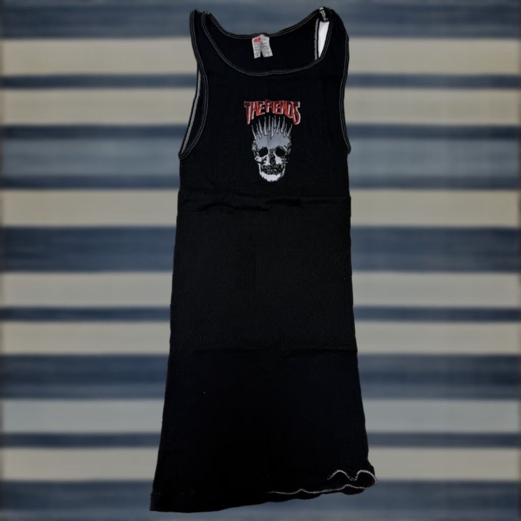 Hanes VINTAGE Hanes The Fiends Muscle T-Shirt Black Adult Large Y2K Promotional Collectible Mens Size US L / EU 52-54 / 3 - 1 Thumbnail