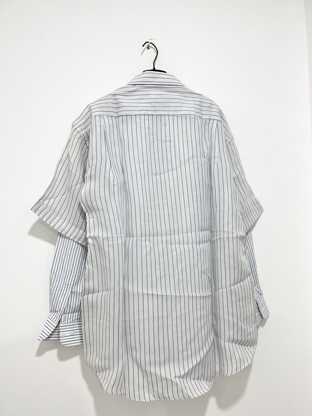 Balenciaga Balenciaga Hybrid Double Layer Shirt Size US L / EU 52-54 / 3 - 15 Thumbnail