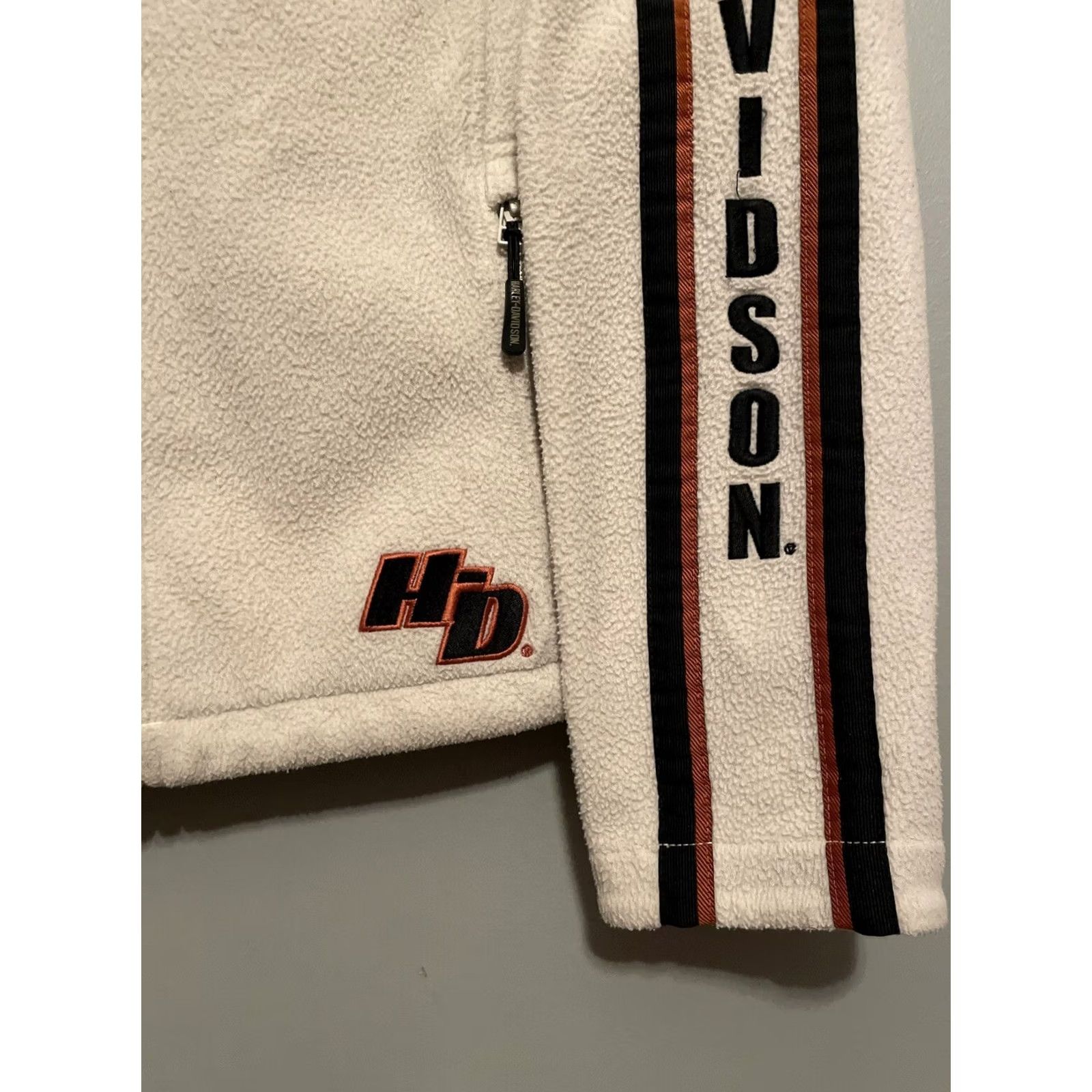 Harley Davidson VINTAGE Harley-Davidson Jacket Fleece Women Beige Size L Size L / US 10 / IT 46 - 4 Thumbnail