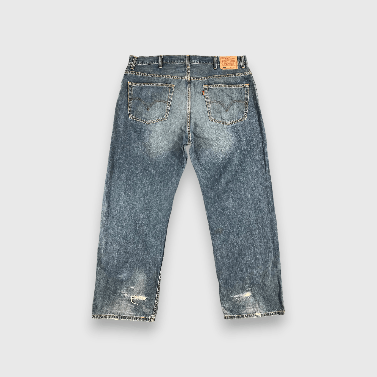Levi's Vintage Mid blue Levis 559 Jeans-J1246 Size US 43 - 2 Thumbnail