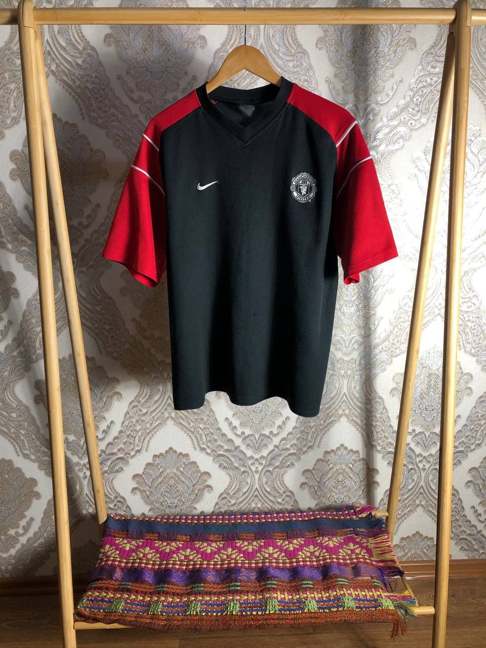 Nike VINTAGE NIKE FC MANCHESTER UNITED ENGLAND SOCCER JERSEY 90s Size US XL / EU 56 / 4 - 1 Thumbnail