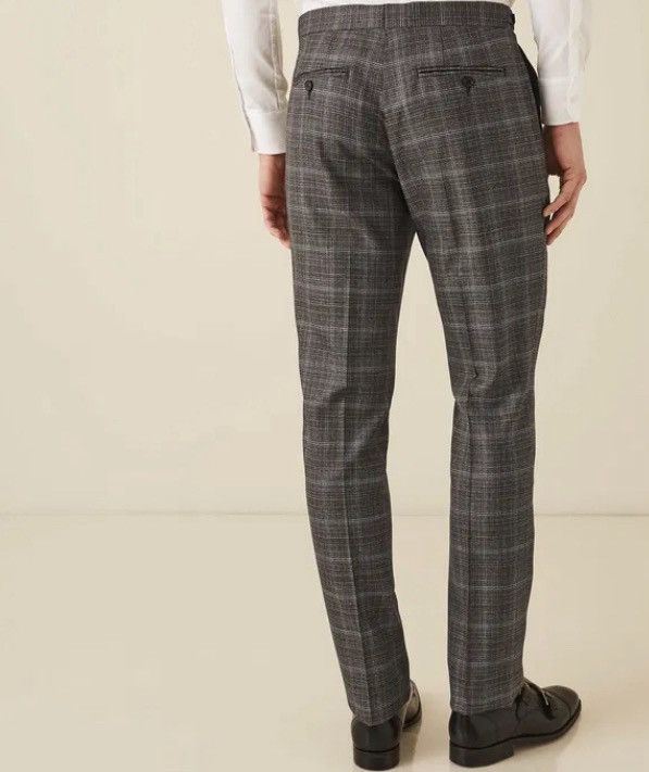Reiss Reiss Trinity Checked Long Pants Size US 36 / EU 52 - 12 Thumbnail