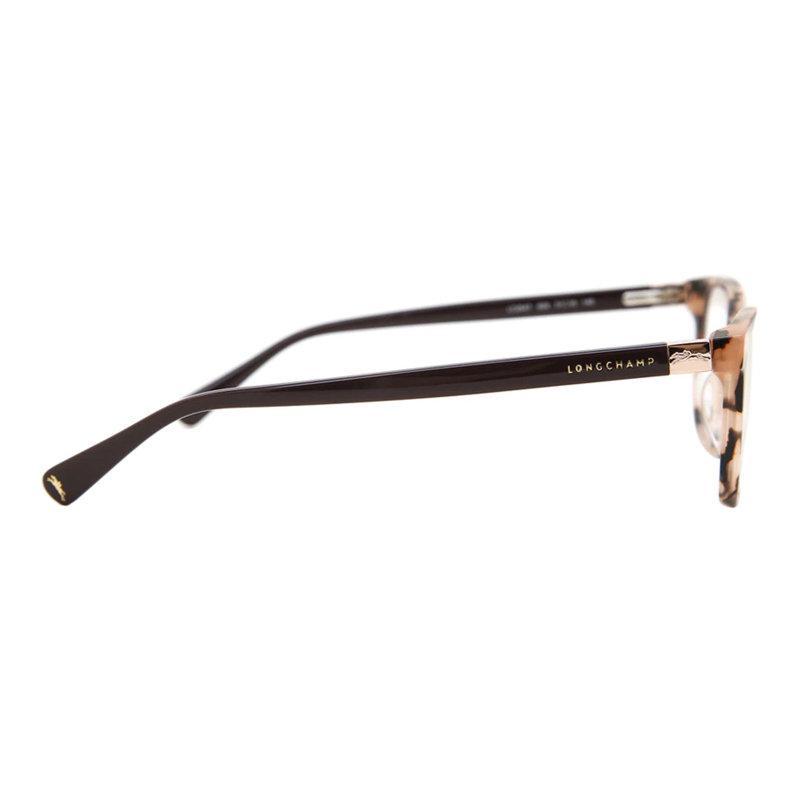 Longchamp LONGCHAMP LO2647 609 TORTOISE EYEGLASSES 53-16-140 Size ONE SIZE - 3 Thumbnail