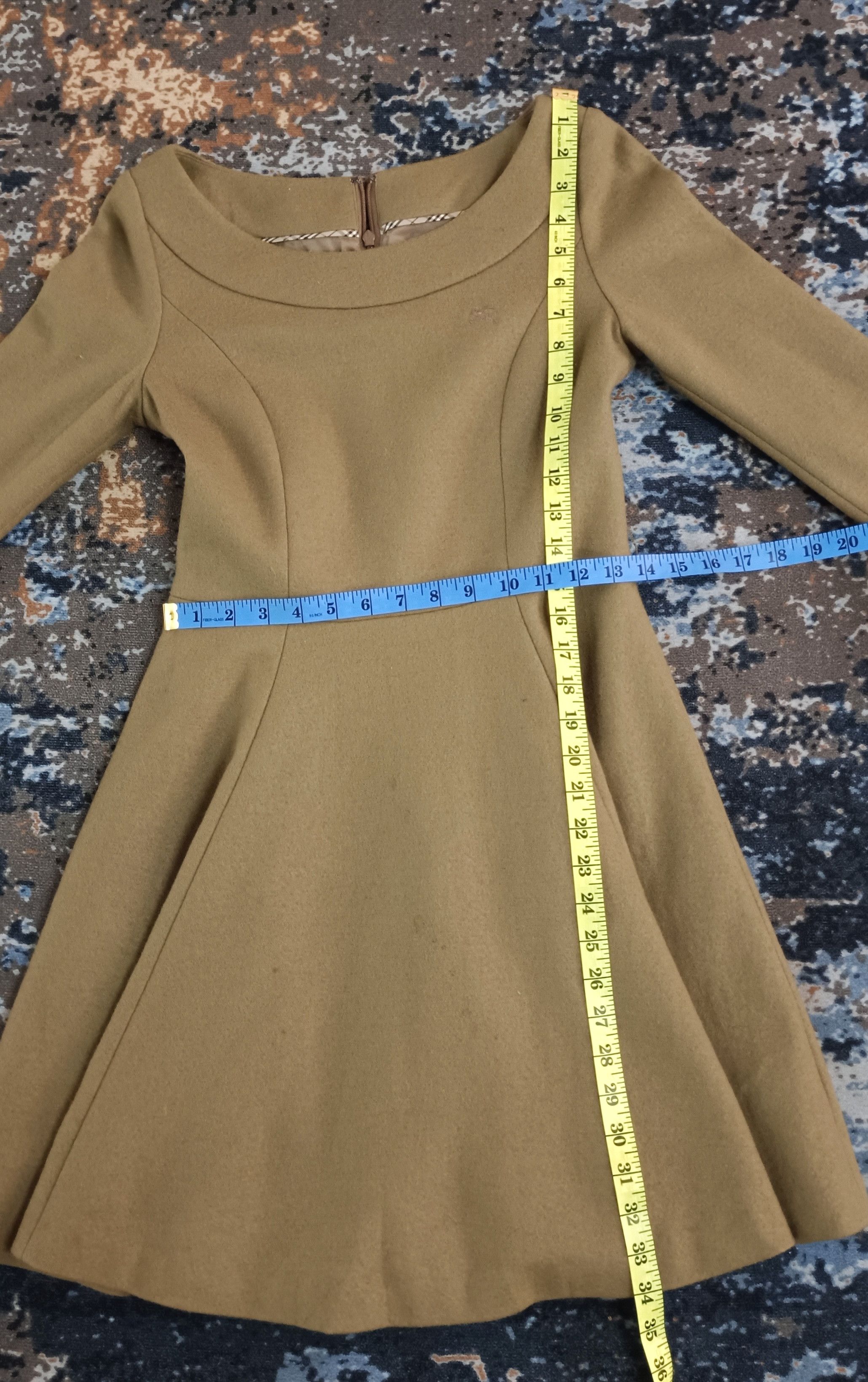 Burberry BURBERRYS LONDON MIDI DRESSES BLUE LABEL Size XS / US 0-2 / IT 36-38 - 11 Thumbnail