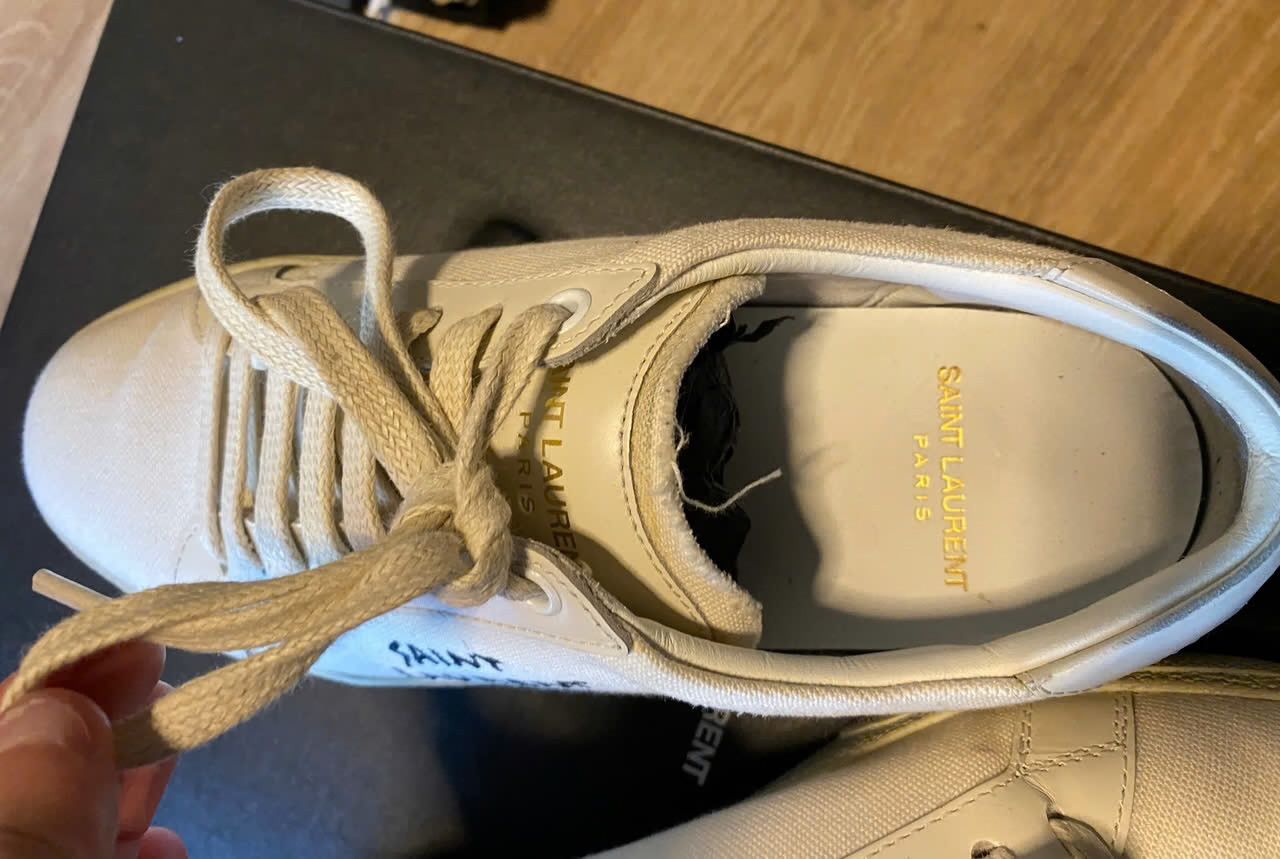 Saint Laurent Paris Saint Laurent Logo sneakers canvas Size US 5 / IT 35 - 8 Thumbnail