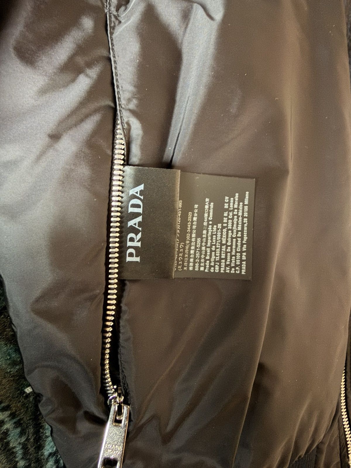 Prada Prada Nappa Leather Bomber Jacket Size US S / EU 44-46 / 1 - 6 Thumbnail