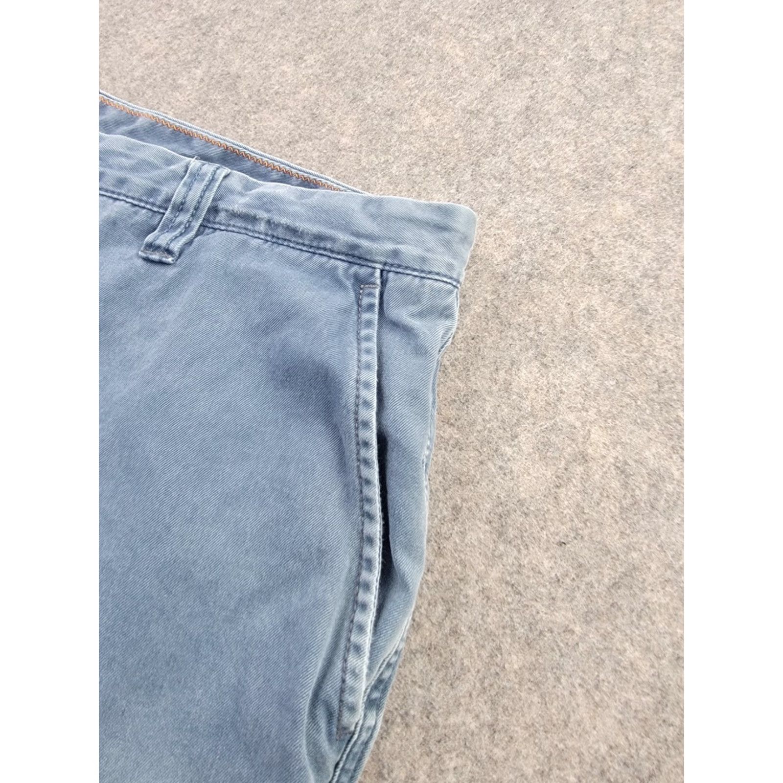 Tommy Bahama Tommy Bahama Shorts Mens 38 Blue 100% Pima Cotton Casual Beach Chino Size US 38 / EU 54 - 3 Thumbnail