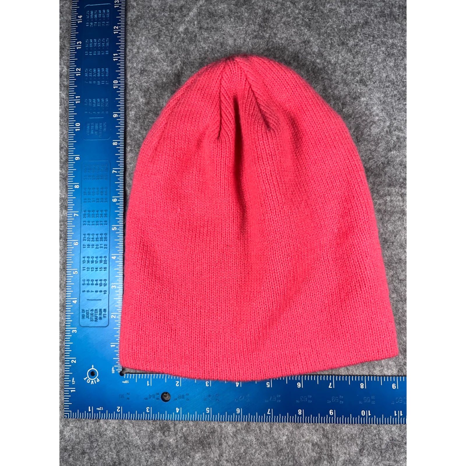 Vintage Beanie Toque Adult One Size Knit 100% Acrylic Winter Outdoors Snow Ski Dark ink Size ONE SIZE - 3 Thumbnail