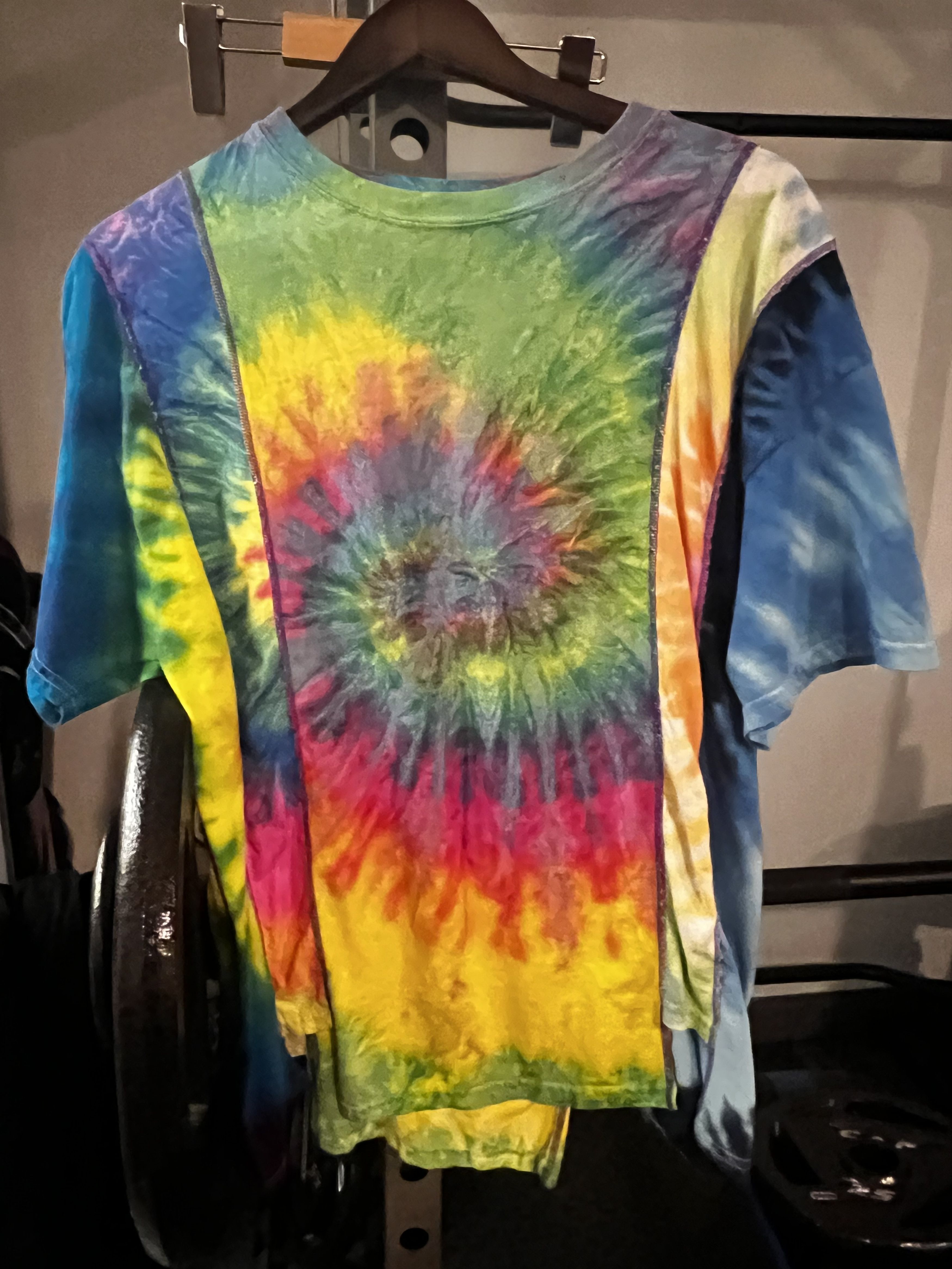 needles tie dye shirt