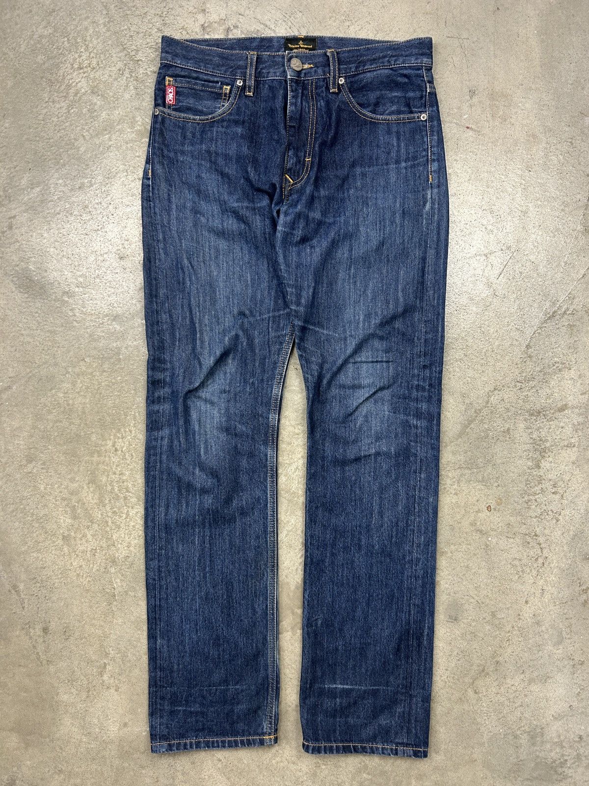 Vivienne Westwood Vivienne Westwood - Chaos Denim Jeans Size US 31 - 7 Thumbnail