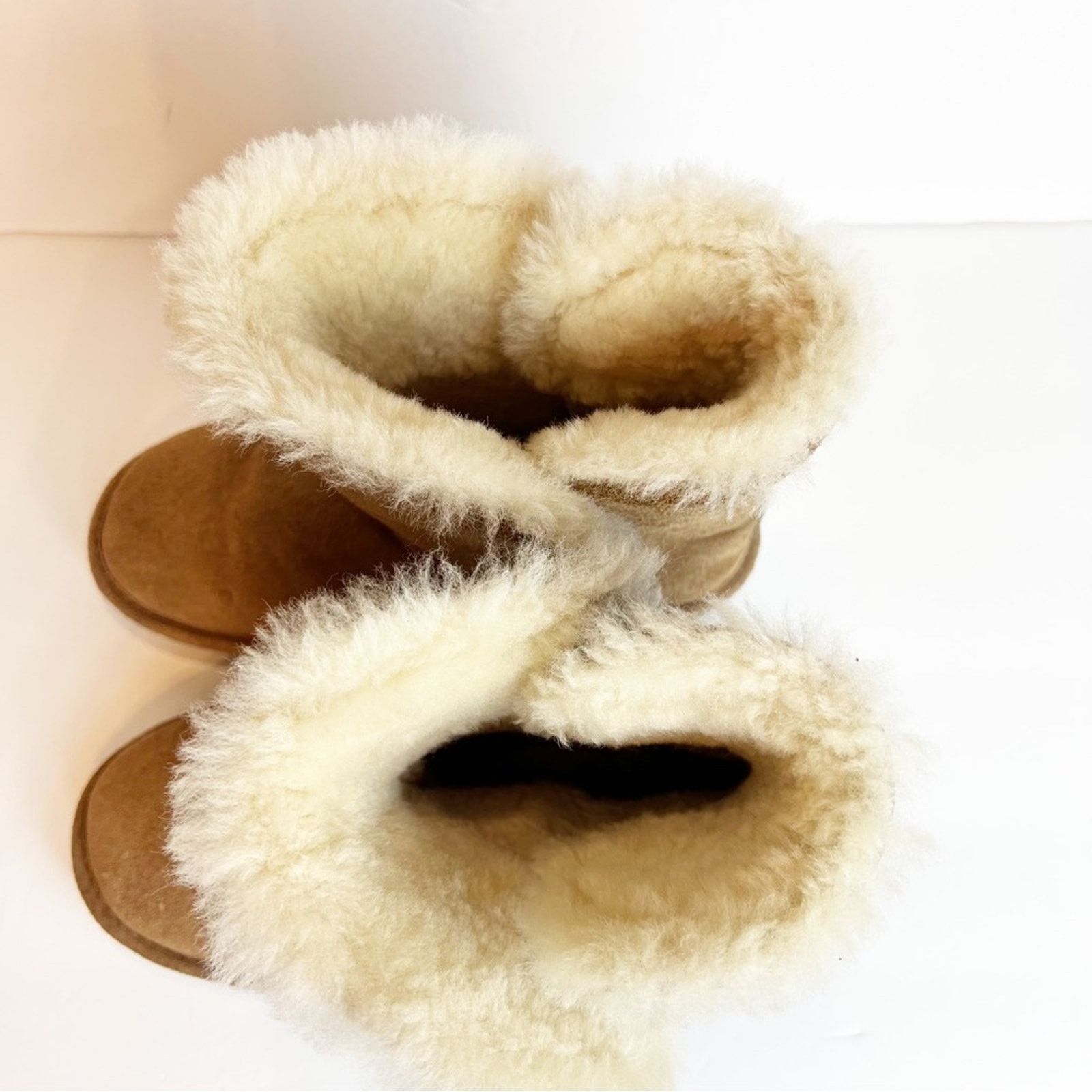 Other Bearpaw ASuede Fur Lined Pull On Toggle Boot Women’s 7 Size US 7 / IT 37 - 4 Thumbnail
