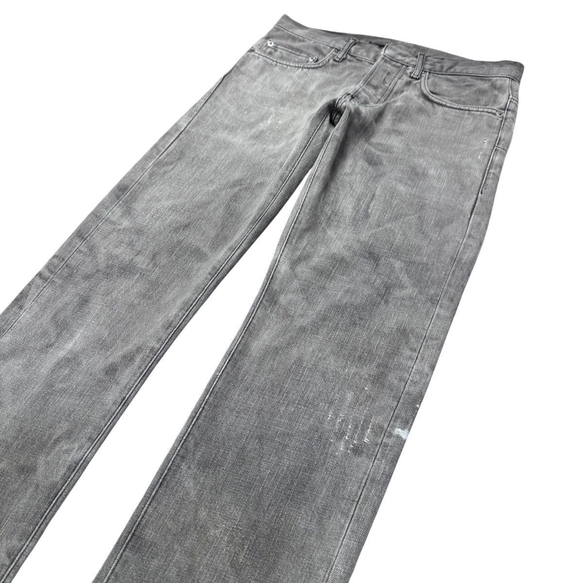 Dior × Hedi Slimane Dior Homme Metallic Clawmark Denim A/W2006 