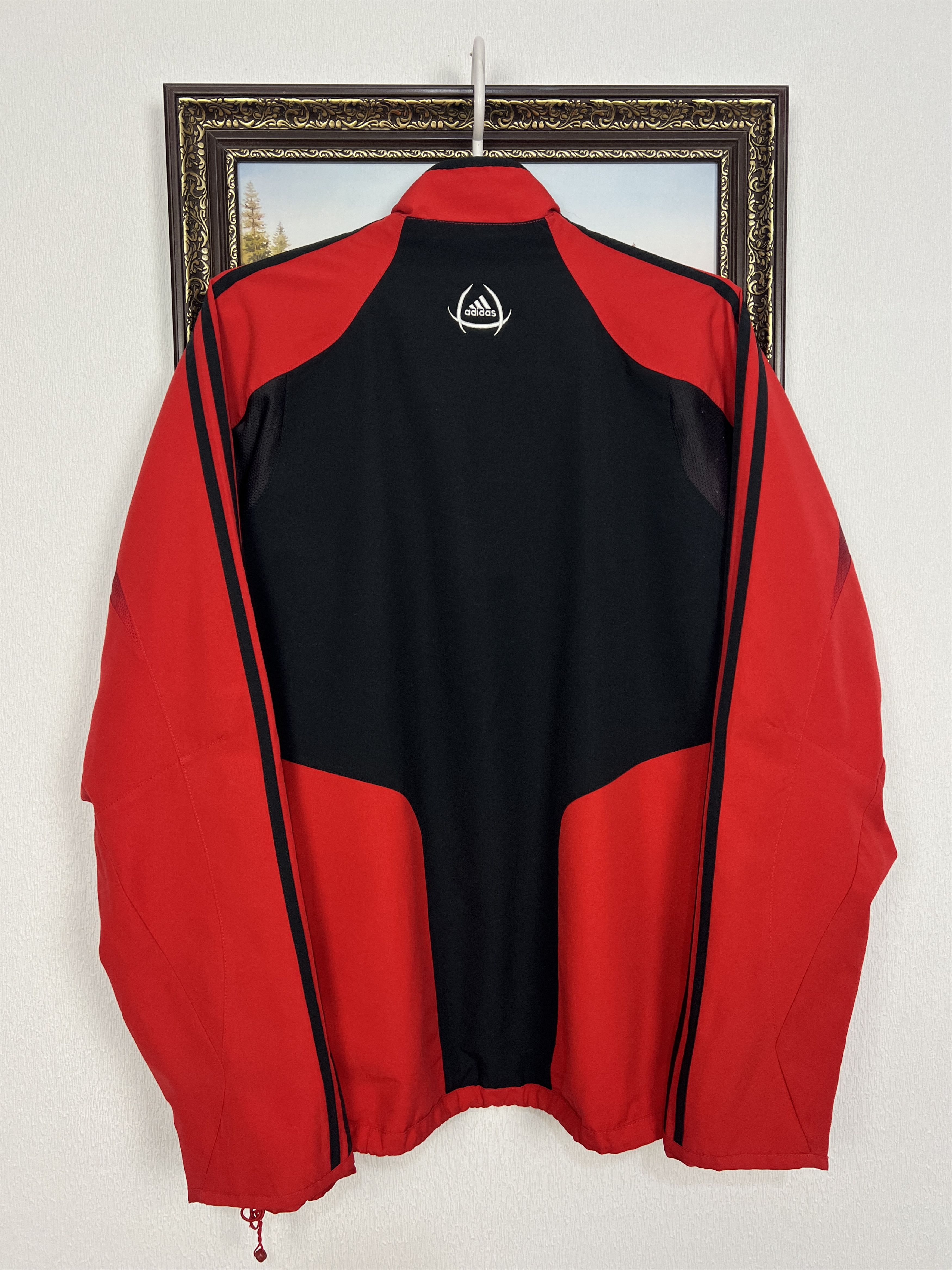 Adidas Vintage AC Milan Football Jacket Soccer Track Top Rare Size US S / EU 44-46 / 1 - 11 Thumbnail