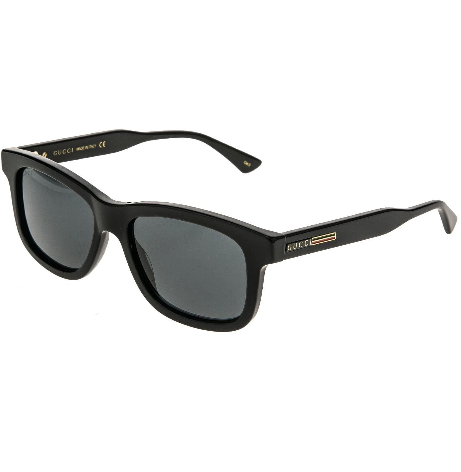 Gucci GUCCI Gg0824s 0824 Black 001 Sport Fashion Sunglasses Size ONE SIZE - 8 Thumbnail
