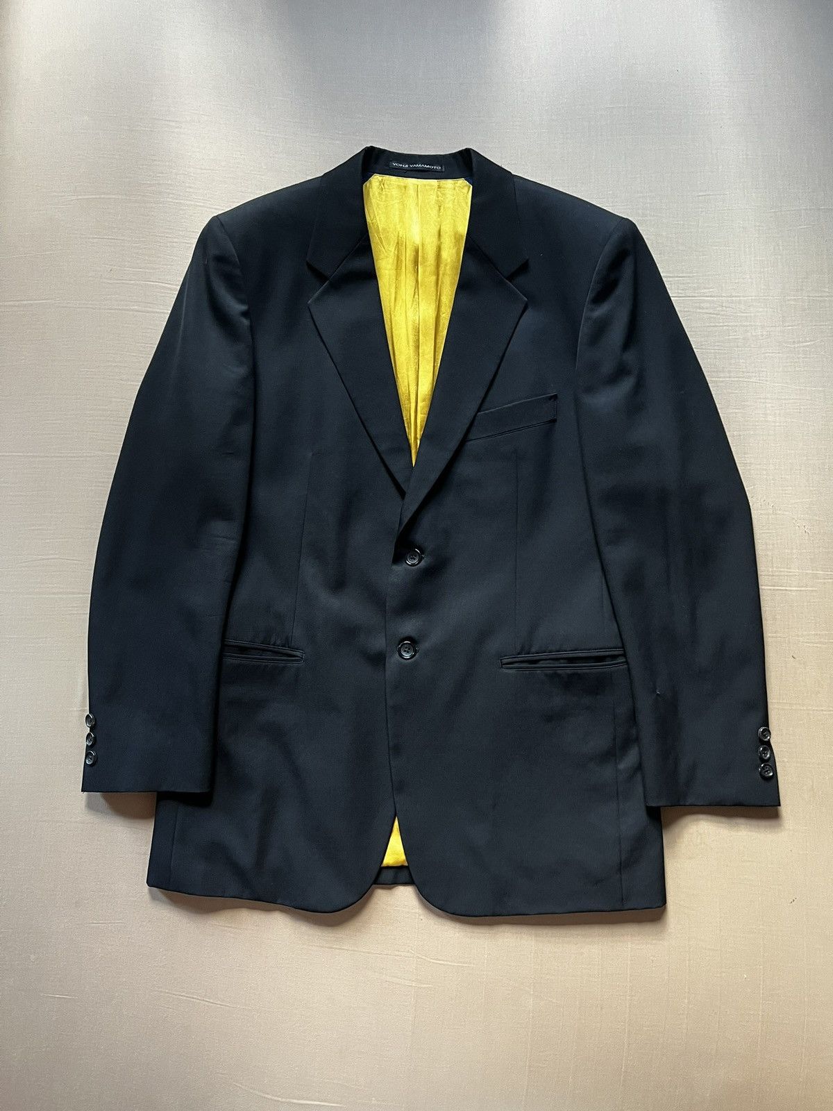 Yohji Yamamoto Yohji Yamamoto oversized tailored wool blazer Size 50R - 1 Thumbnail
