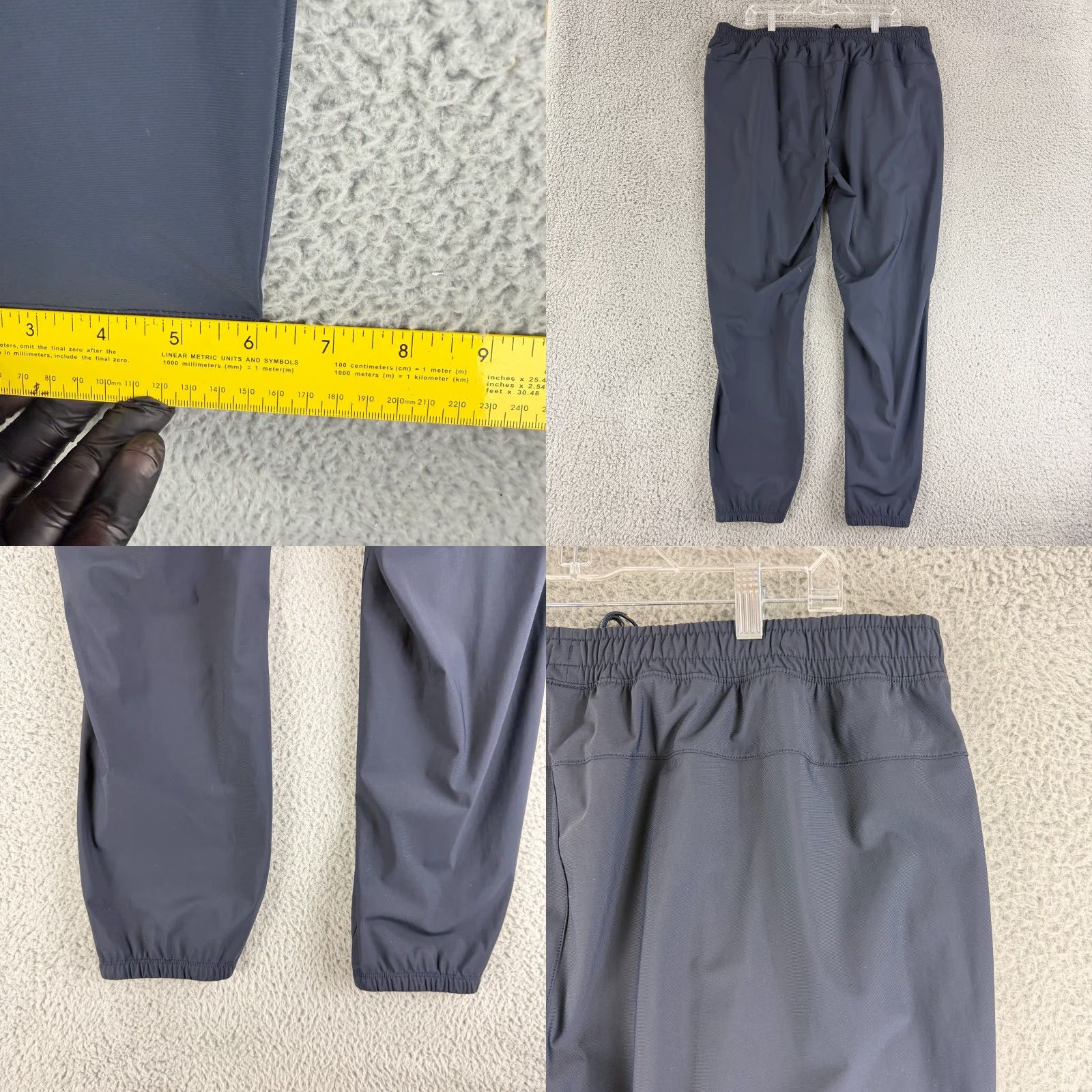 Rhone Rhone Pursuit Pant Mens Size XXL True Navy Blue Pull On Elastic Waist Activewear Jogger Regular Fit Casual Pants Men Size US 39 - 8 Thumbnail