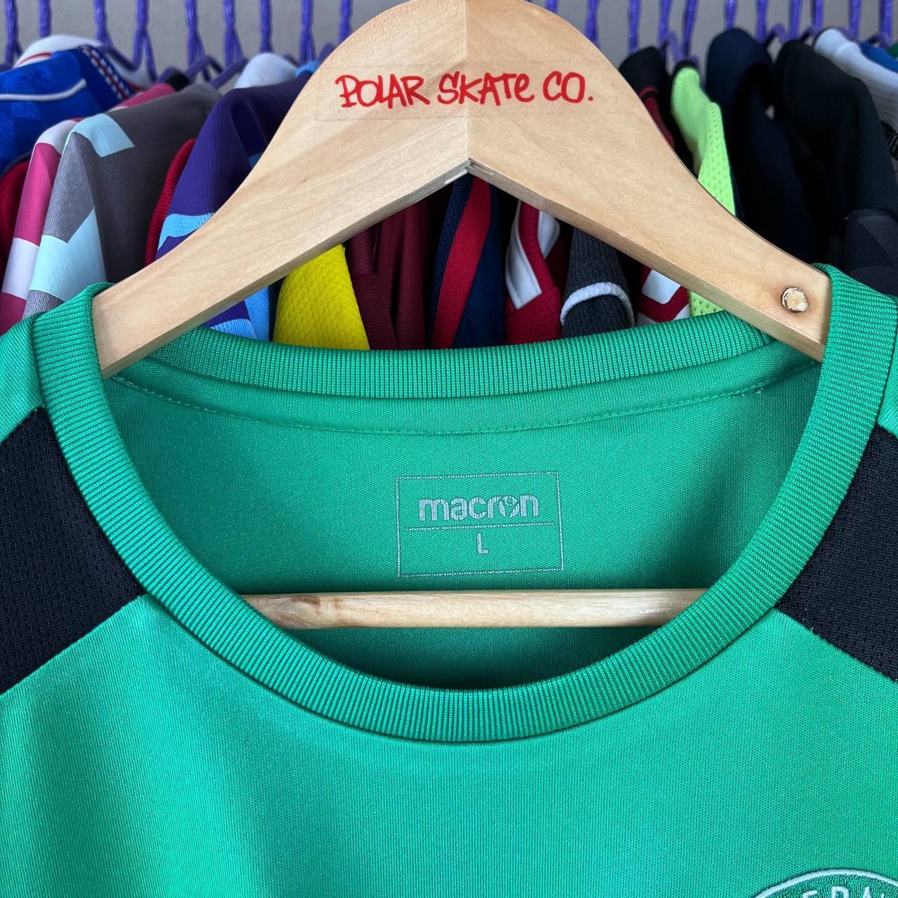 Vintage FC Hibernian Edinburgh 2018/2019 Football Soccer Jersey Size US L / EU 52-54 / 3 - 3 Thumbnail