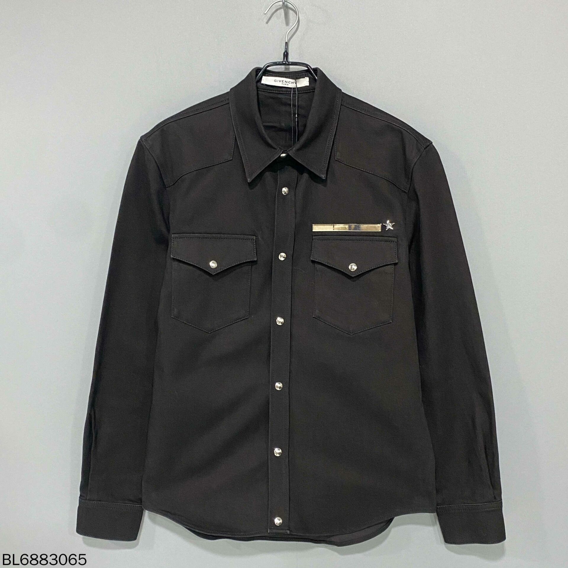 Givenchy Givenchy Black Denim Star Jacket Size US S / EU 44-46 / 1 - 1 Thumbnail