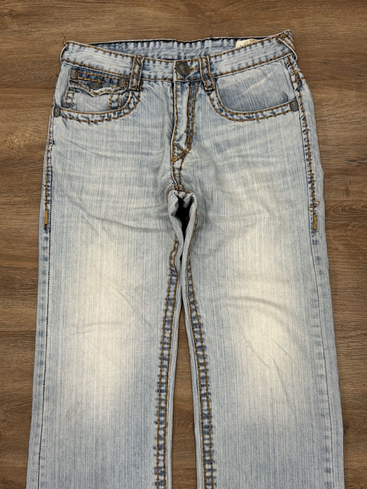 Vintage Vintage Y2K Laguna Beach Jean Co. Heavy Fat Stitch Denims Size US 32 / EU 48 - 3 Thumbnail