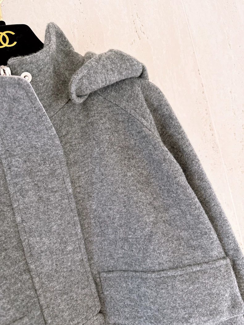 Loro Piana LORO PIANA Icery series, grey cashmere short coat Size S / US 4 / IT 40 - 3 Thumbnail