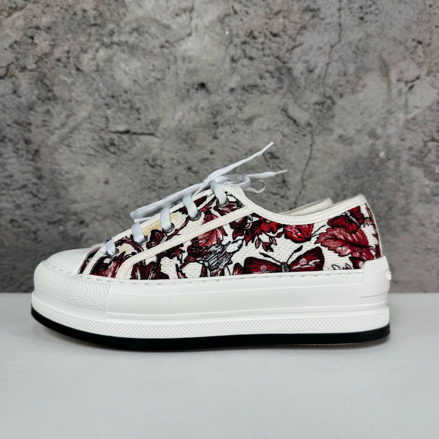 Dior Dior Platform Canvas Sneakers 36 Unworn Size US 5.5 / IT 35.5 - 3 Thumbnail