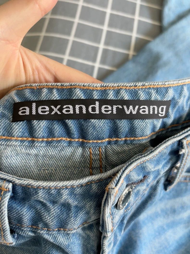 Alexander Wang Alexander Wang Distressed Loose Jeans- Size 24" / US 00 / IT 34 - 4 Thumbnail