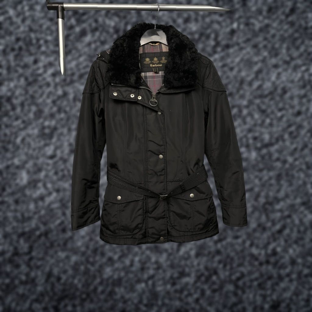 Barbour Barbour Outlaw Jacket Barbour International Womens Jacket XS? UK 10 Black Size M / US 6-8 / IT 42-44 - 1 Thumbnail