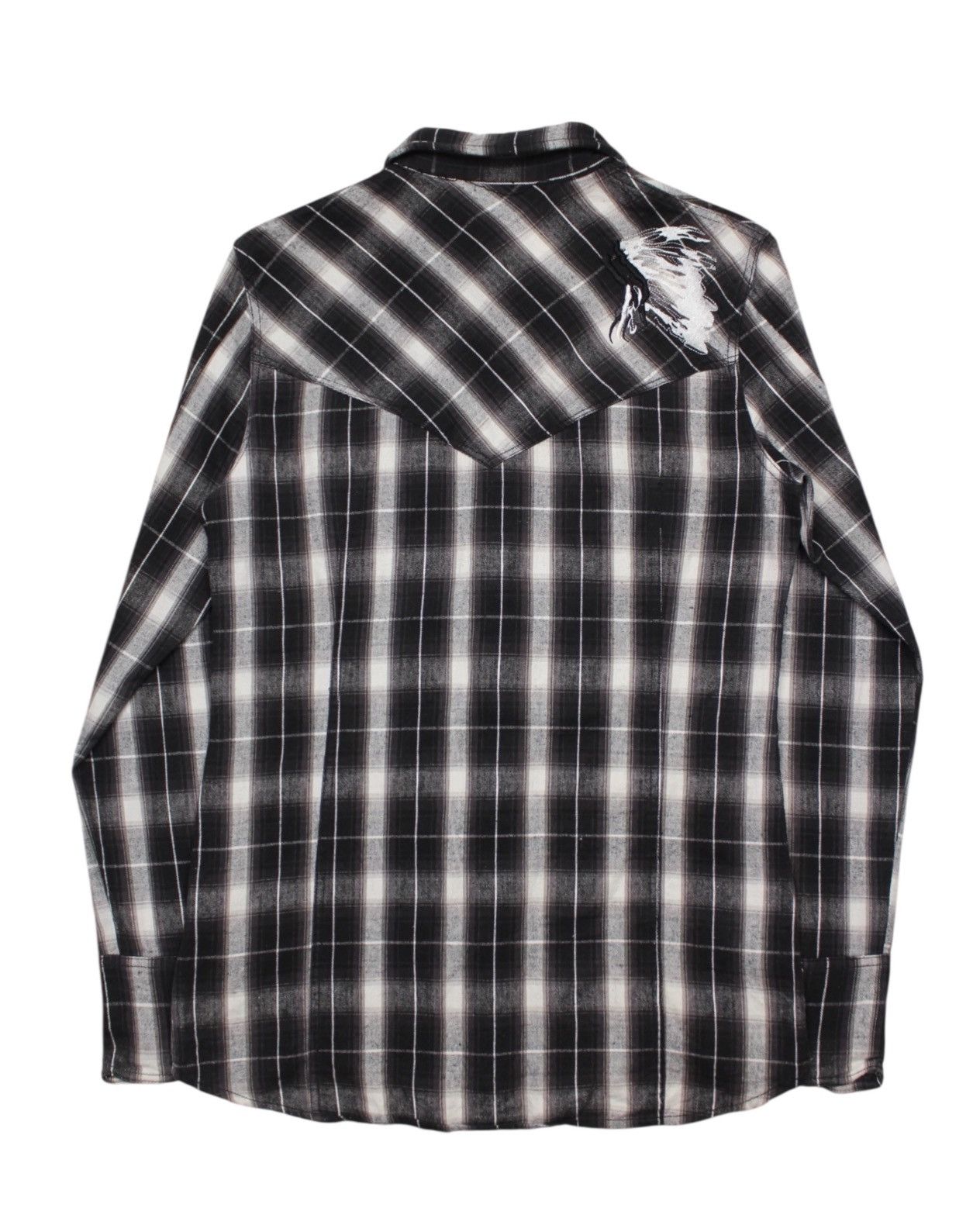 Hysteric Glamour 2000S COOK JEANS JAPAN BLACK VEIL WESTERN SHIRT Size US M / EU 48-50 / 2 - 4 Thumbnail