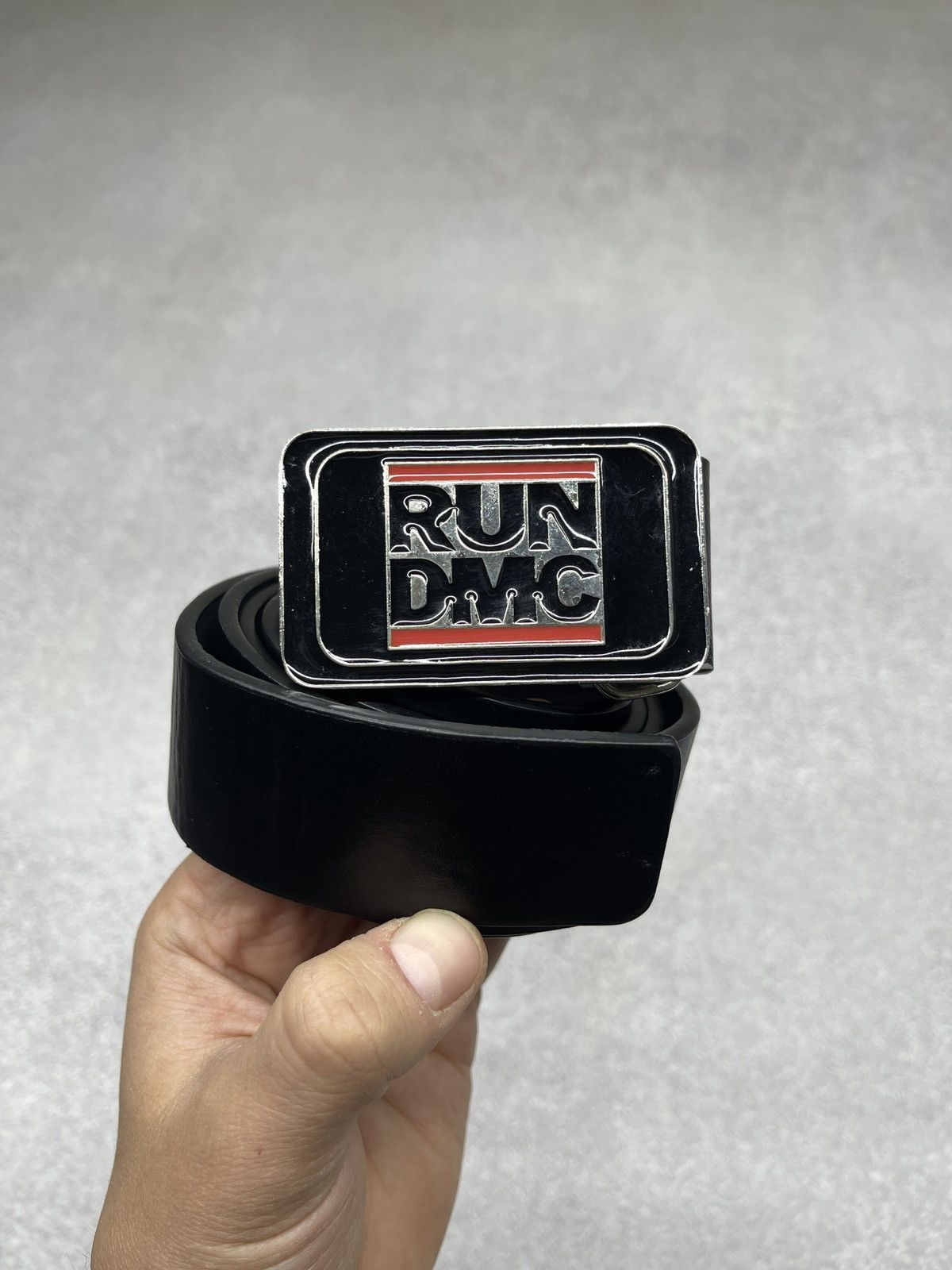 RUN DMC Mens RUN DMC Rap Black Belt Size ONE SIZE - 2 Thumbnail