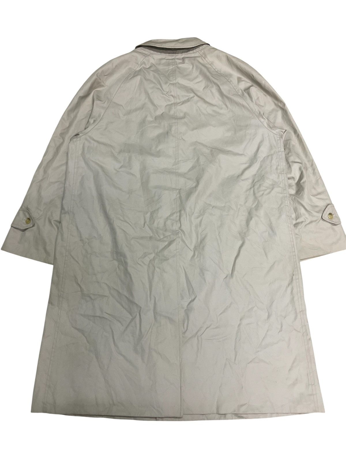 Burberry Vintage Burberrys Nova Check Lined Rain Mac Trench Coat Size US L / EU 52-54 / 3 - 7 Thumbnail