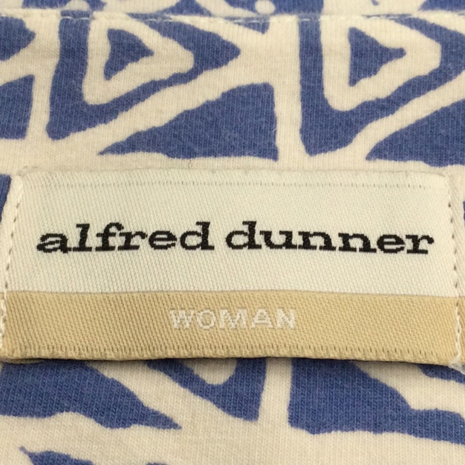 Other Alfred Dunner Blue/White Studded Geometric Print Top 2X Size XXL / US 16-18 / IT 52-54 - 10 Thumbnail