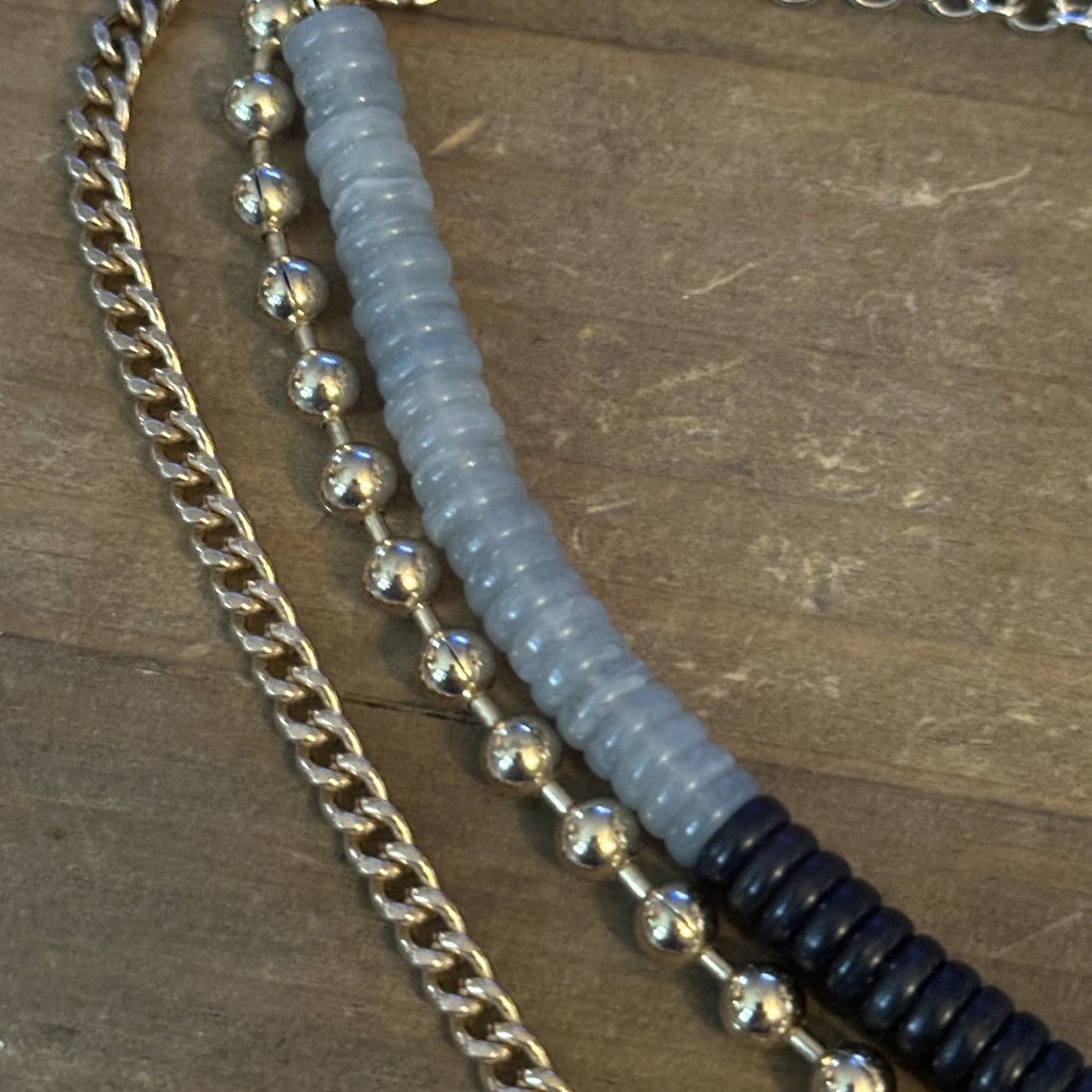 Other Gold tone multi chain layered necklace Size ONE SIZE - 4 Thumbnail